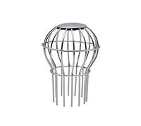 KESOTO Passoire Gouttière en Acier Inoxydable, Bloque Débris et Feuilles, 62mm