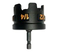 KESOTO Perceuse à écrous, outil de retrait rapide des écrous et boulons, pour tiges filetées de 1/4", 3/8" et 1/2" pour plombiers électriciens