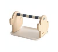 KESOTO Perchoir pour Perroquet 'Entraînement Structure Robuste Base Amovible Surface Rugueuse pour Soins du Bec Adapté aux Amateurs d'oiseaux sur Bureau et Maison, M, Cactus