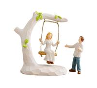 KESOTO Petites Sculptures D'amants, Figurines de Bureau, Figurines de Couple Miniatures, Statues