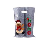 KESOTO Pochette à Vin de Noël pour 2 Bouteilles, Sac de Transport pour événements, Cerf