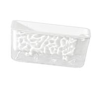 KESOTO Pot Rectangulaire à Arrosage Automatique, Multifonctionnel et Fonctionnel, pour Rebord de Fenêtre Ou Bureau, Blanc