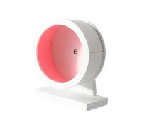 KESOTO Roue en Bois de 5,9 Pouces pour Hamster Jouet d'exercice pour Rongeurs, Rouge