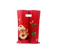 KESOTO Sac à Vin pour Deux Bouteilles, Accessoire de Noël, Ours