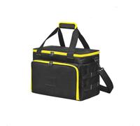 KESOTO Sac de Transport Outils Organisateur de Rangement Valise Modularisée Boîte Compartiments Étuis Transparents Poignée et Bandoulière Base Caoutchouc Convient au Chantier Techniciens Domicile