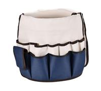 KESOTO Sac Seau Outils Jardinage Organiseur avec Grand Ouverture et Poignée Confortable En Tissu Résistant pour Stockage Outils Adapté pour Jardin Réparation, Bleu