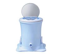 KESOTO Séchoir à Vêtements Compact et Léger Essoreuse à Linge Manuelle Sans Électricité Système de Tirage Innovant Intérieur Spacieux En PP Robuste Adapté Au, Bleu, S