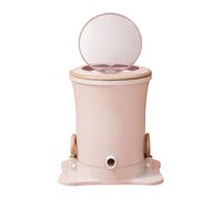 KESOTO Séchoir à Vêtements Compact et Léger Essoreuse à Linge Manuelle Sans Électricité Système de Tirage Innovant Intérieur Spacieux En PP Robuste Adapté Au, Rose, M