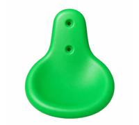 KESOTO Siège de Balançoire à Bascule Enfant Siège Assise Pièce Composant en Plastique Robuste Extérieur Surface Antidérapante Montage Simple Adapté Partagés, Vert, Modèle Rotomoulé, sans Vis