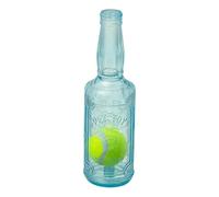 KESOTO Squeaky Chewing Toy Jouet Interactif pour Chien Bouteille Caoutchouc Balle Tennis Design Sonore Robustesse Mastication Adaptée à La Formation Jeux Au, Bleu