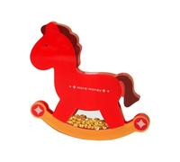 KESOTO Statue de Cheval à Bascule Décorative à Poser sur Une Table, pour Décorer Une Bibliothèque Pendant Les Fêtes.