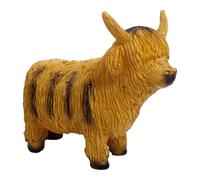 KESOTO Statuette Lumineuse de Vache des, Décoration Extérieure, Figurine Miniature en Résine pour Festival