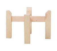 KESOTO Support de Pot pour Plantes, Assemblage Rapide, Usage Intérieur et Extérieur, Beige Simple Couche