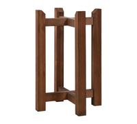 KESOTO Support de Pot pour Plantes, Assemblage Rapide, Usage Intérieur et Extérieur, Double Couche Marron