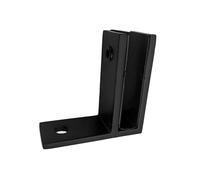 KESOTO Support de Serrage pour Garde-Corps en Verre, Remplace Facile à Installer,