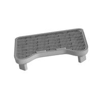 KESOTO Tapis de Litière Lavable, Antidérapant et Amovible, Double Couche, pour Chats D'intérieur et Chambre à Coucher, Gris