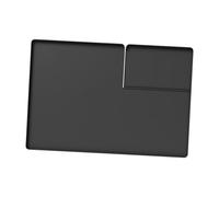 KESOTO Tapis de Protection Dessus de Machine à Laver Tapis pour Sèche-linge Protection de Comptoir Couverture Imperméable Qui Évite Les Rayures Approprié Pou, Noir