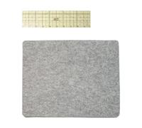 KESOTO Tapis de Repassage En Feutre pour Projets de Couture avec Règle pour Fer Chaud, Set A