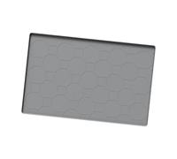 KESOTO Tapis sous Évier Silicone Revêtement Protecteur Imperméable pour Placard Cuisine Prévient Les Dommages Liés Aux Liquides Adapté pour Organisation Anim, Gris