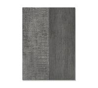 KESOTO Toile Imprimée Encadrée Haute Qualité | épuré, Peinture Abstraite Verticale, Moderne, Tableau Cadre en Aluminium, pr Entrée, Style B