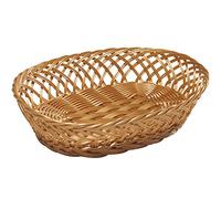 KESPER 17844 Corbeille de Fruits/Pain Plastique Marron 31 x 23,5 x 8,5 cm