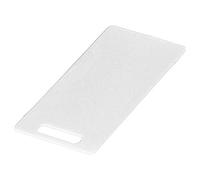 Kesper 2051556 Planche à Découper en Plastique Blanc 24 x 15 x 0.5 cm