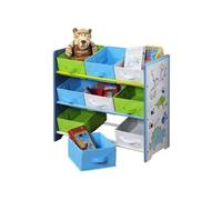 Kesper 2051991 enfant support de rangement avec motif dino 40 x 30 x 10 cm G