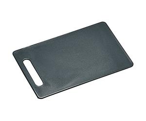 Kesper 30464 Planche à Découper Antidérapante Plastique Gris 24 x 15 x 0,5 cm