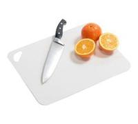 Kesper 30540 planche à découper flexible lot de 2 38 x 29 x 0,2 cm blanc/gris Blanc G