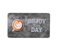 Kesper 32364 Planche à petit-déjeuner décorative avec inscription « Enjoy Your Day »