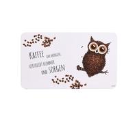 Kesper 32369 Planche à petit-déjeuner décorative Motif chouette Café
