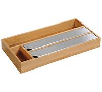 Kesper 58041 13 Distributeur de film plastique pour tiroir, marron, 42 x 19 x 5,4 cm