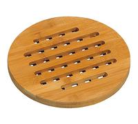 Kesper 58740 Dessous de Plat Bambou Nature 30 x 30 x 15 cm