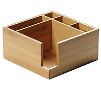 Kesper Boîte à couverts 70851 5 compartiments en bambou certifié FSC