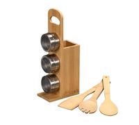 Kesper 81103 | Lot de 7 ustensiles de cuisine pour un rangement facile de vos ustensiles de cuisine