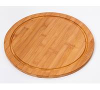 Kesper | Assiette à viande avec rainure à jus / bambou