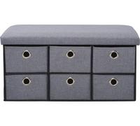 KESPER Banc avec boîtes de rangement 76 x 38 x 38 cm 1595013