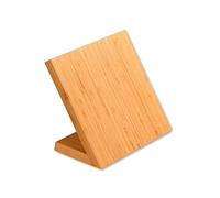 Kesper Bloc à couteaux en bambou magnétique 23 x 13 cm hauteur 20 cm Marron