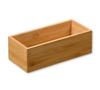 Kesper | Boîte de rangement, empilable, matériau: bambou certifié FSC®, dimensions: l 24 x P 11 x H 8 cm, couleur: marron | 57404