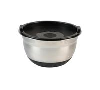 Kesper | Bol mélangeur avec couvercle, acier inoxydable, Ø 18 cm, 1,4 l | | Bol compact en acier inoxydable avec couvercle et fond en silicone antidérapant