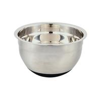 Kesper | Bol mélangeur avec échelle de mesure, matériau : acier inoxydable, silicone, dimensions : Ø 24 cm, hauteur : 1 cm, couleur : argent, noir | 90891