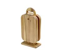 KESPER Brettchenständer mit 6 Brettchen Akazie