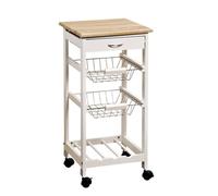 KESPER Chariot de cuisine avec plan de travail 77 X 36 X 36 cm 25814