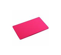Kesper haccp 30153 planche à découper en plastique 53 x 32,5 x 1,5 cm rouge Rouge G