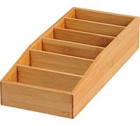 KESPER Organisateur universel 6 compartiments 15 X 7 X 35 cm Bambou 70822