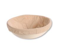 KESPER | Panier de fermentation, matériau : rotin, doublure textile (amovible), dimensions: Ø 25 x 8 cm, couleur: naturel | 19631