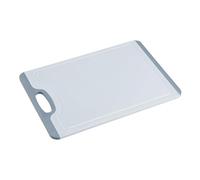KESPER | Planche à découper avec TOILE ANTIDÉRAPANTE, Plastique, Passe au Lave-Vaisselle, Dimensions: 36,5 x 24,5 x 0,85 cm, Couleur : Bleu | 30837