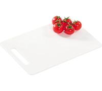 KESPER Planche à découper en plastique PE, longueur : 240 mm, blanc