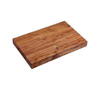 KESPER | Planche à découper et à découper, Matériel: Bois d'acacia, Dimensions: 38,5 x 25 x 4 cm, Couleur: Marron, Naturel | 29752