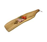 KESPER | Planche à découper et de Service, matériau: Bois d'acacia, Dimensions: 71 x 17 cm, épaisseur du Bois : 2,5 cm, Couleur : Marron, Naturel | 28195 13